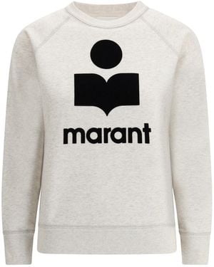 Isabel Marant Cotton Sweatshirt Sweatshirts - White