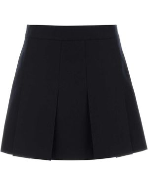 A.P.C. Twill Jupe Mini Skirt - Black
