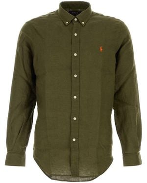 Polo Ralph Lauren Linen Shirt - Green
