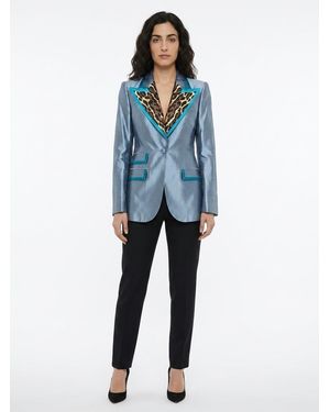 Dolce & Gabbana Polyamide Blazer Clothing - Blue