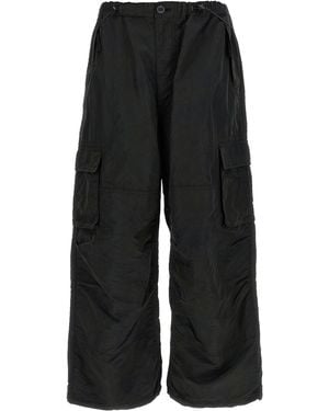 Comme des Garçons Nylon Cargo Trousers - Black