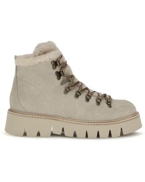 Pedro Garcia Salama Lace-Up Ankle Boots - White