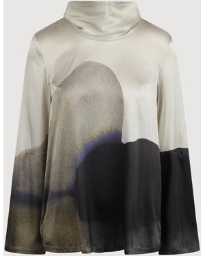 Christian Wijnants Tiagor Silky Drapped Top - Multicolour