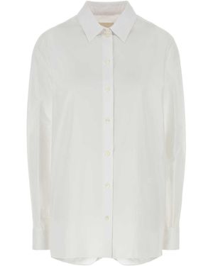 Givenchy Shirt Split Back Oversized - White