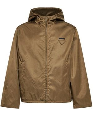 Prada Hooded Jacket - Green