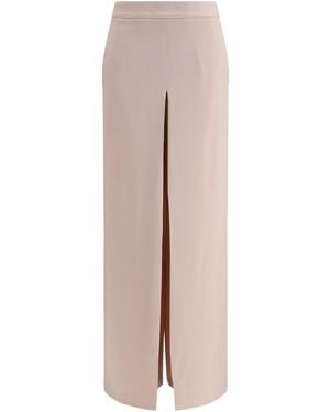 DI STAVNITSER Origami Pants Acetate; Viscose - Natural