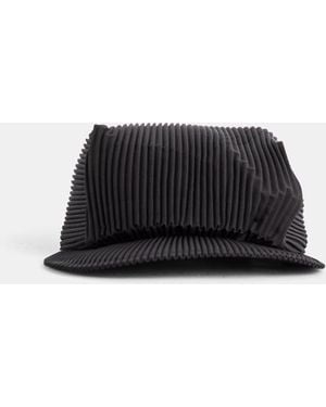 Pleats Please Issey Miyake Cap Hat - Black
