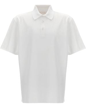 Givenchy Logo-Embroidered Piqué Cotton Polo Shirt - White