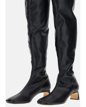 Odissi Boots Synthetic Leather - Black