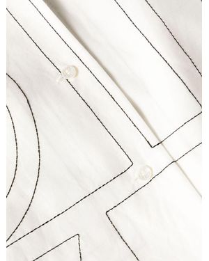 TOTEME Shirts Organic Cotton - Natural