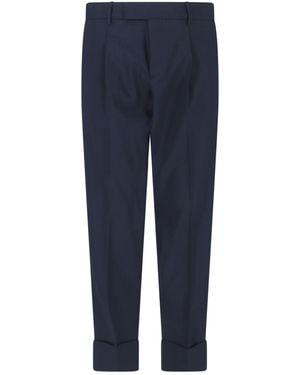 Cruna Pants Virgin Wool - Blue