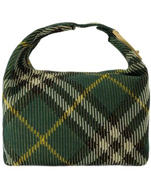 Burberry Medium Peg Shoulder Bag - Green