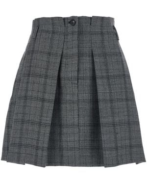 Tela Gaby Skirt Wool - Grey