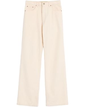 Valentino Denim Cotton Jeans - Natural