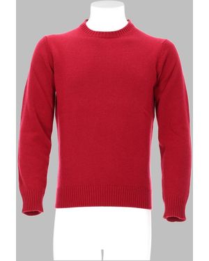 Kangra Cashmere Sweater Sweaters - Red