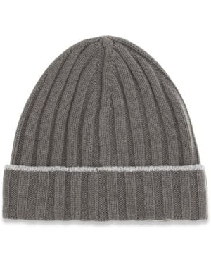 Brunello Cucinelli Beanie Hat Kashmir/Capra Hircus E Hairbands - Gray