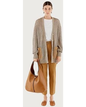 Ferragamo Trousers - Natural