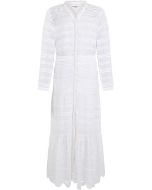 Isabel Marant Long Dress Cotton - White