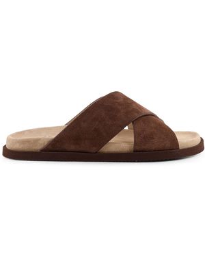 Brunello Cucinelli Sliders - Brown