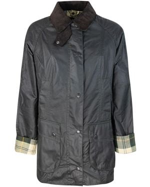 Barbour Giubbino Cerato Beadnell Sage - Gray