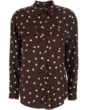 Le Plain Pois Pocket Shirt - Black
