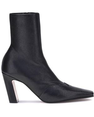 KHAITE Nevada Ankle Boots - Blue