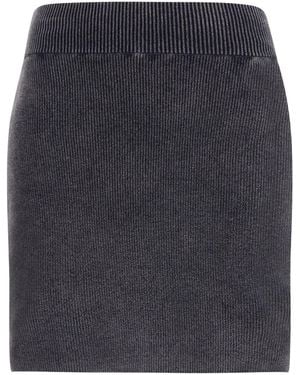 Alexander Wang Stretch Miniskirt - Blue