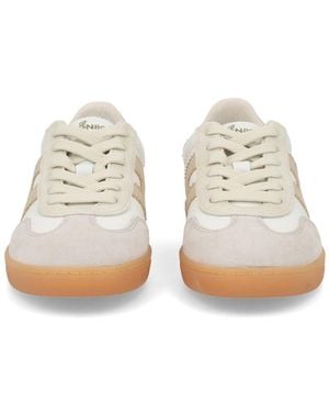 Hogan Calf Leather Sneakers Sneakers - White