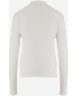 Vince Turtleneck Stretch Modal - White
