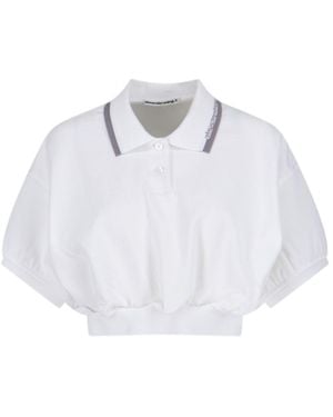 Alexander Wang Logo Polo - White