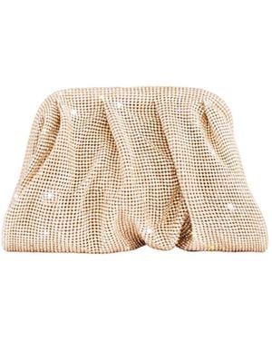 Benedetta Bruzziches Clutch Venus La Petite Aluminium Mesh Bags - Natural