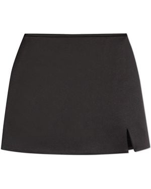 スカート MARC JACOBS DUCHESS SATIN SKIRT Marc Jacobsのブラック The Duchess Satin ミニスカートがセール中
