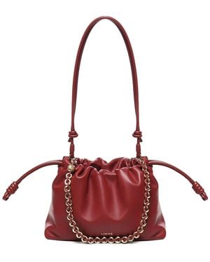 Loewe Medium Flamenco Purse - Red