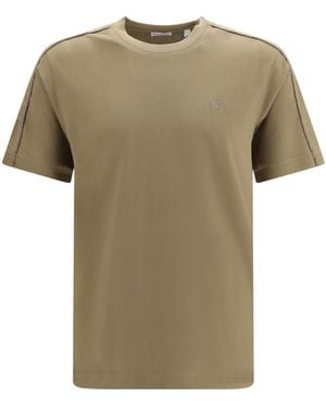Burberry Cotton T-Shirt - Green