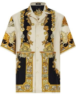 Versace Coral Theatre Shirt - Metallic