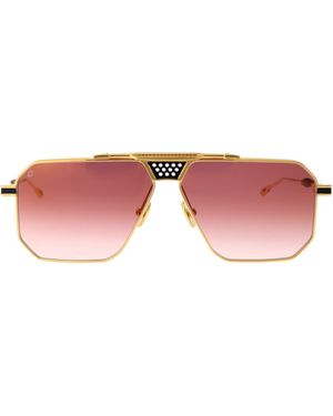 T Henri Berlinette Titanium Sunglasses - Pink