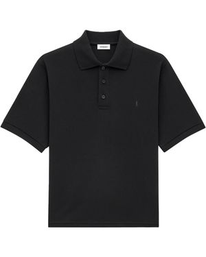 Saint Laurent T-Shirts And Polos - Black