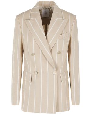 Eleventy Giacca Doppiopetto - Natural