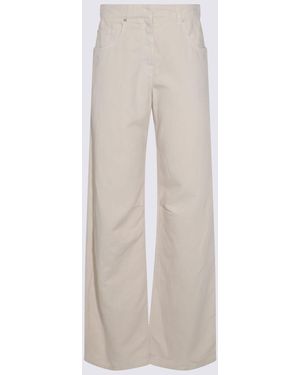 Brunello Cucinelli Cotton Jeans - Natural