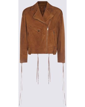 Salvatore Santoro Jackets _Le - Brown