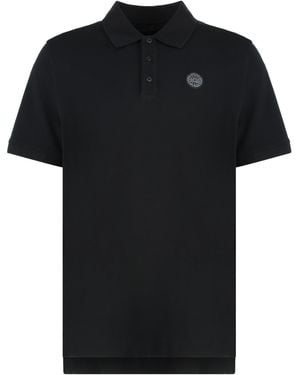 Canada Goose Beckley Cotton-Piqué Polo T-Shirts And Polos - Black