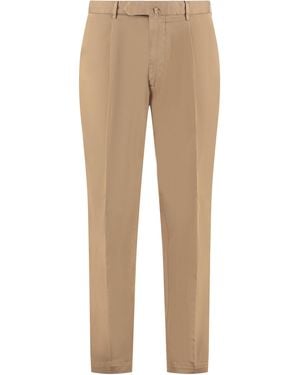 THE (Alphabet) Cotton Chino Pants Elastane Chinos - Natural