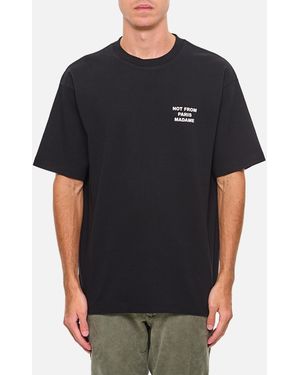 Drole de Monsieur Le T-Shirt Slogan - Black