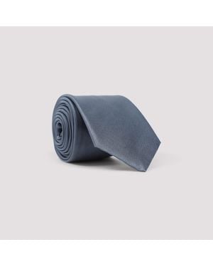 Giorgio Armani Silk Tie - Blue