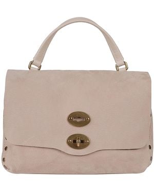 Zanellato Leather Bag Postina Jones S - Natural