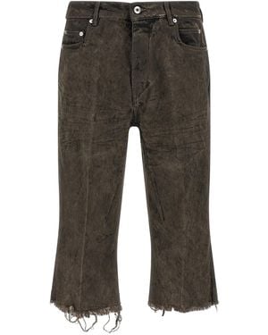 Rick Owens Bolan Cutoffs Short Pants - Gray