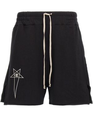 Rick Owens Bermuda Champion X - Black