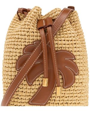 Palm Angels Bucket Shoulder Bag - Natural