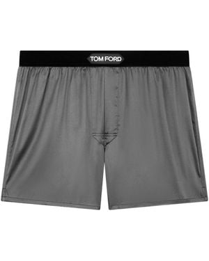 Tom Ford Underwear Seta Elastane - Gray
