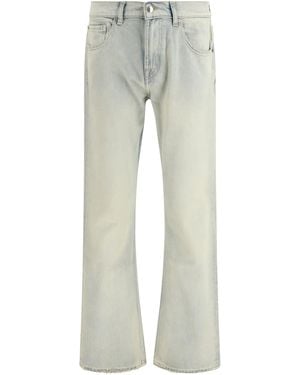 7FOR Mid-Rise Bootcut Jeans Cotton - Gray